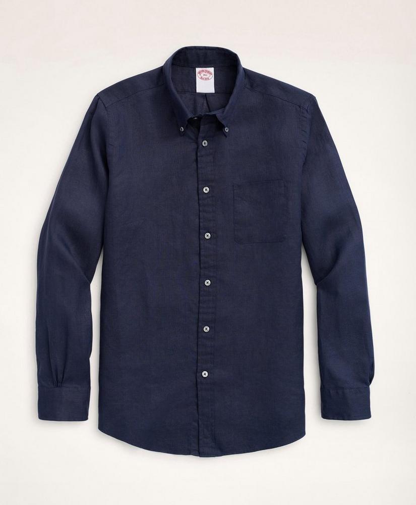 Big & Tall Sport Shirt, Irish Linen Product Image