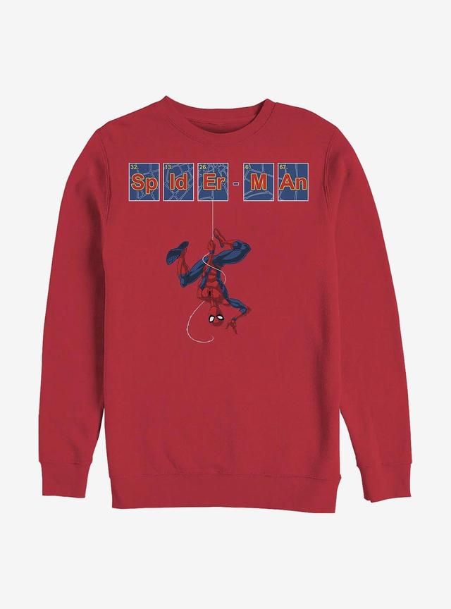 Marvel Spider-Man Spider Tiles Crew Sweatshirt Product Image