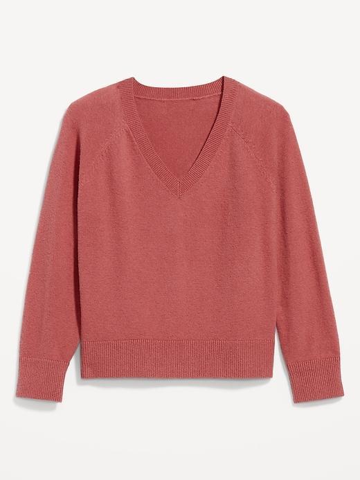 SoSoft Loose V-Neck Sweater Product Image