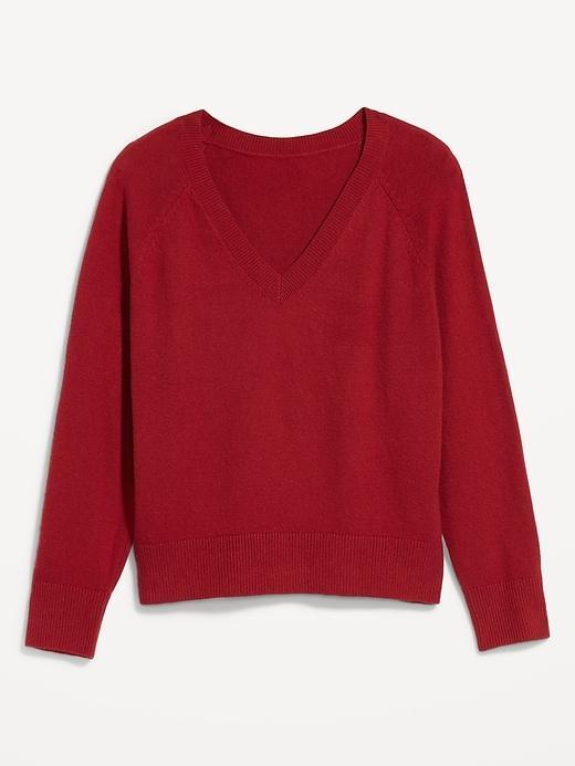 SoSoft Loose V-Neck Sweater Product Image