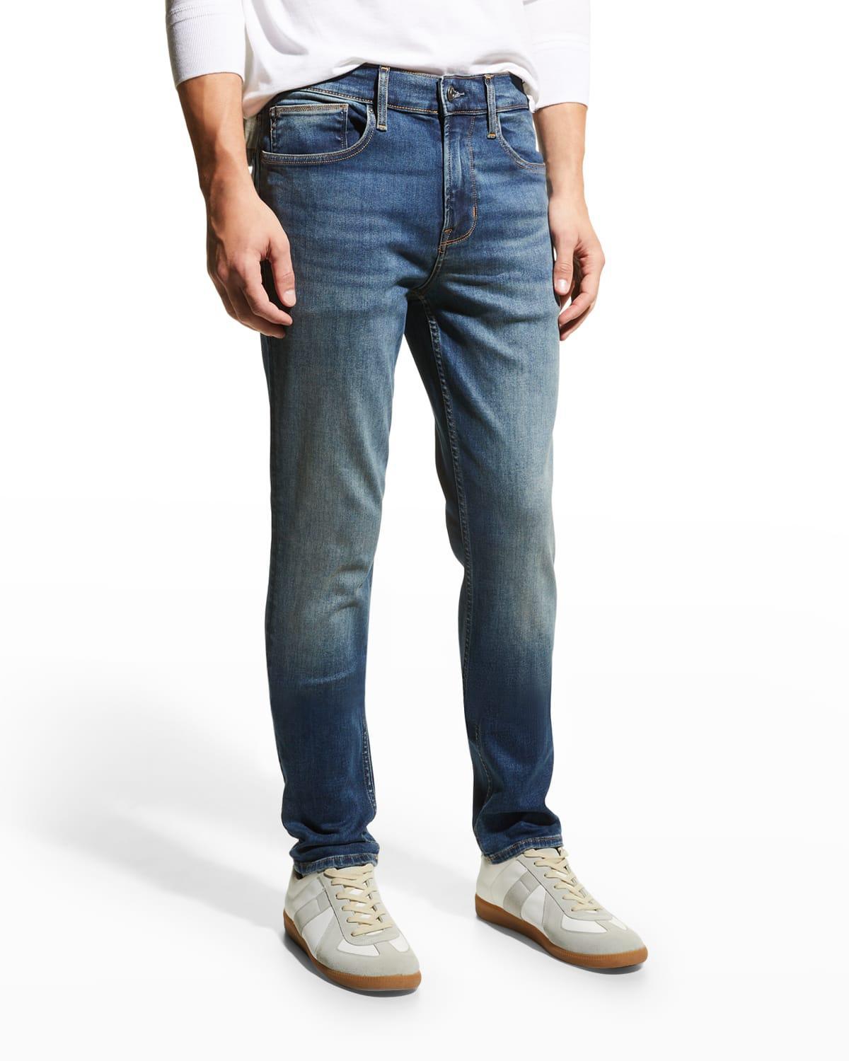 Hudson Jeans Axl Slim Fit Ripped Skinny Jeans Product Image