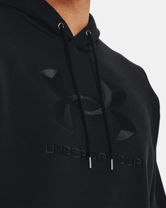 Men's UA Essential Fleece Big Logo Hoodie Product Image