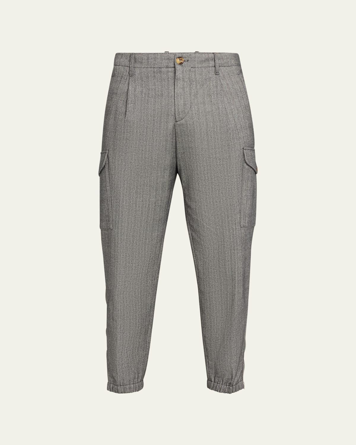 Mens Flannel Chevron Pants product image