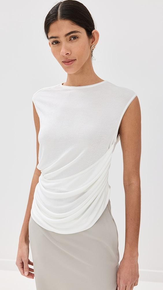 Anna October Florence Draped Top | Shopbop Product Image