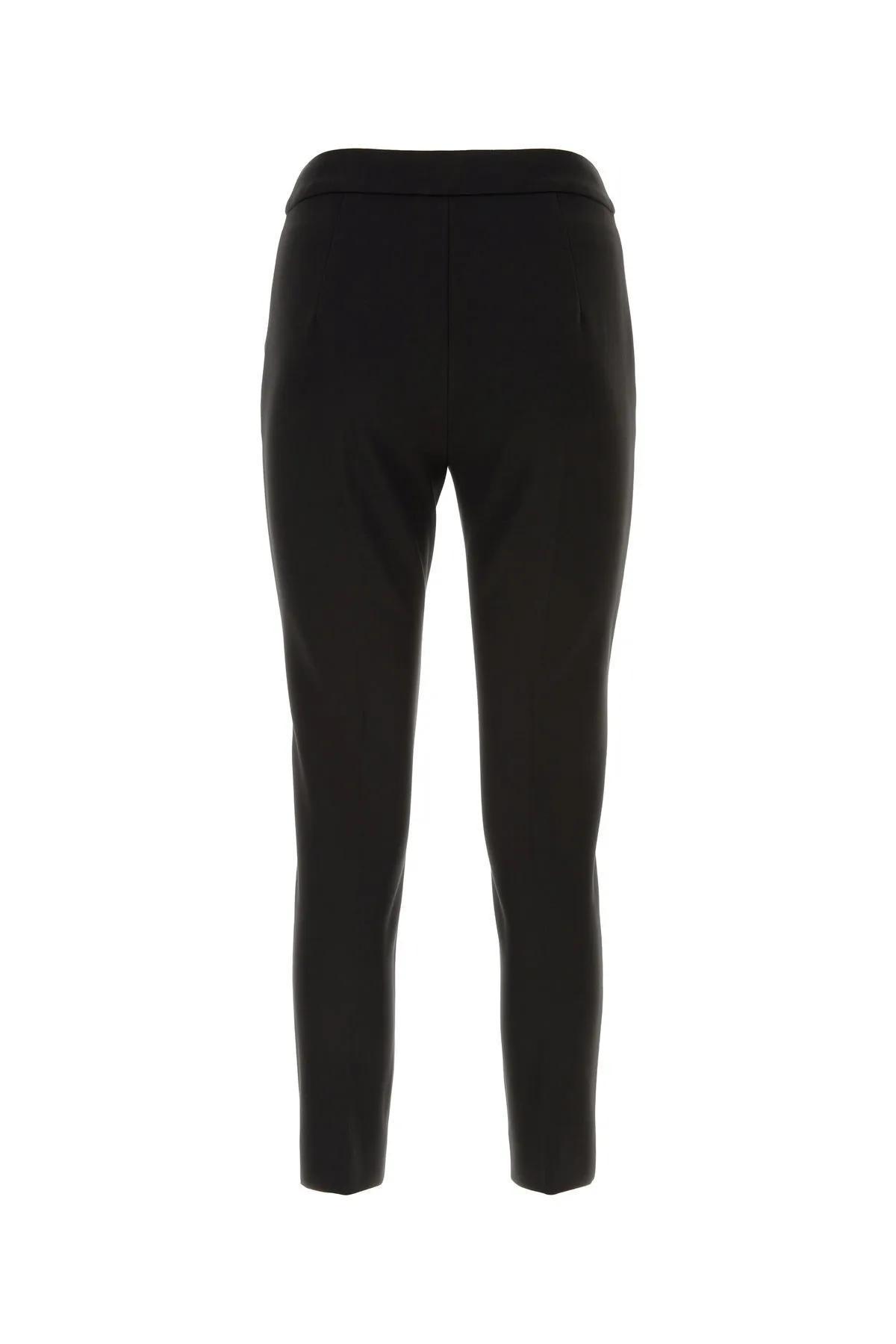 MAX MARA Pegno - Viscose Jersey Trousers In Black Product Image