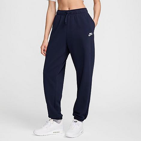 Women's Nike Sportswear Club Fleece Mid-Rise Oversized Sweatpants Product Image