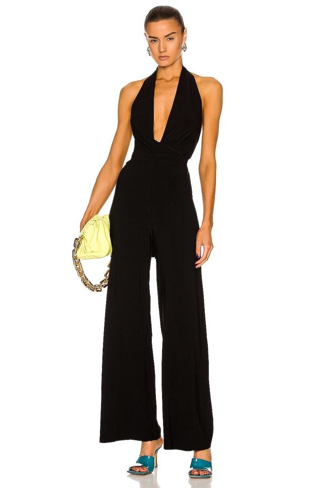 Womens Halter Jumpsuit Product Image