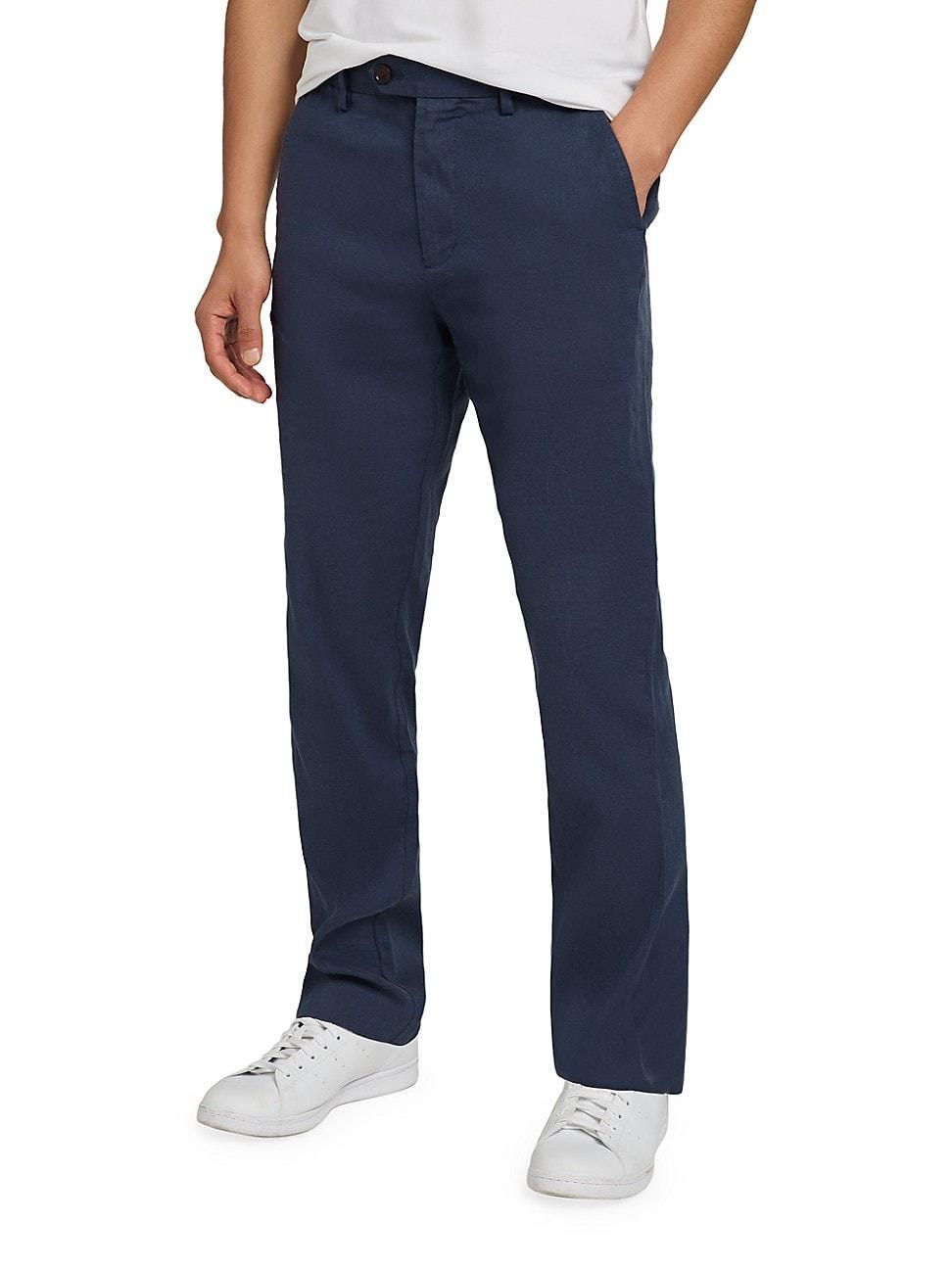 Mens Movement Flex Linen & Cotton-Blend Trousers Product Image