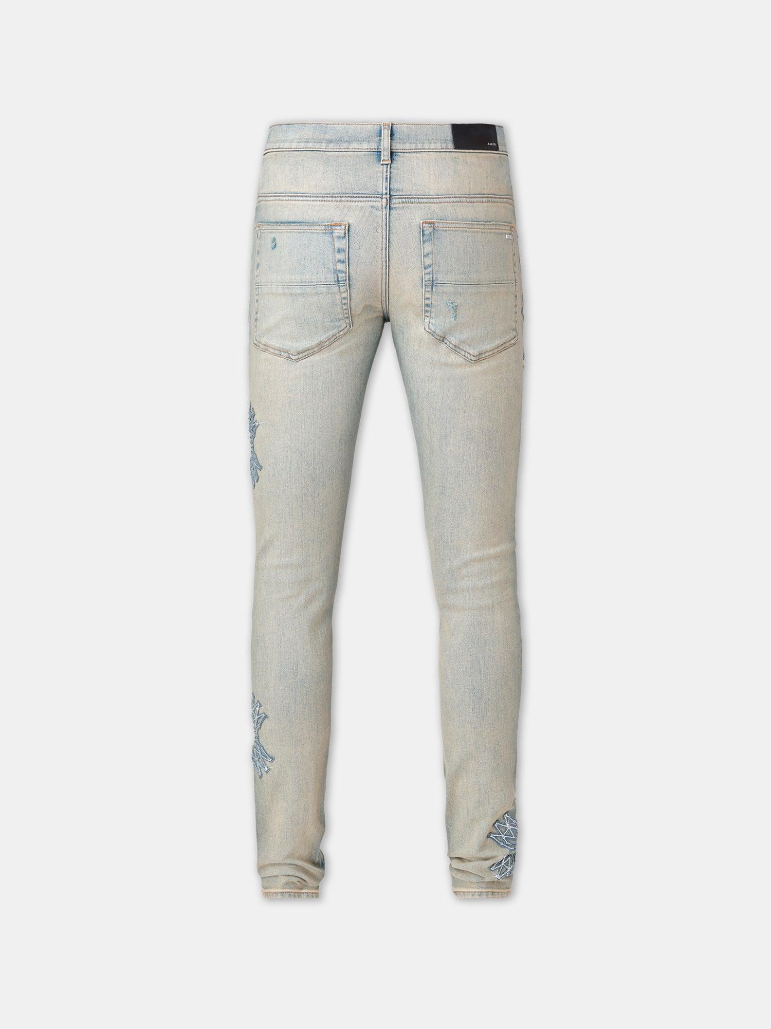 CRYSTAL MA QUAD SKINNY JEAN - Antique Indigo Male Product Image