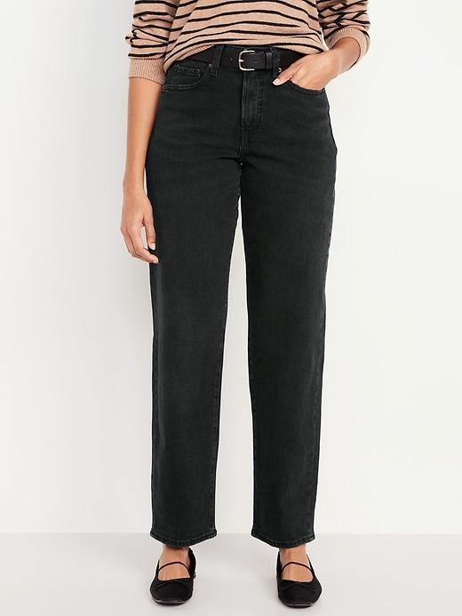 Curvy High-Waisted OG Loose Jeans Product Image