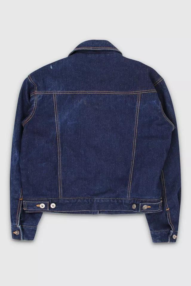 Vintage 90s Denim Lined Jacket Product Image