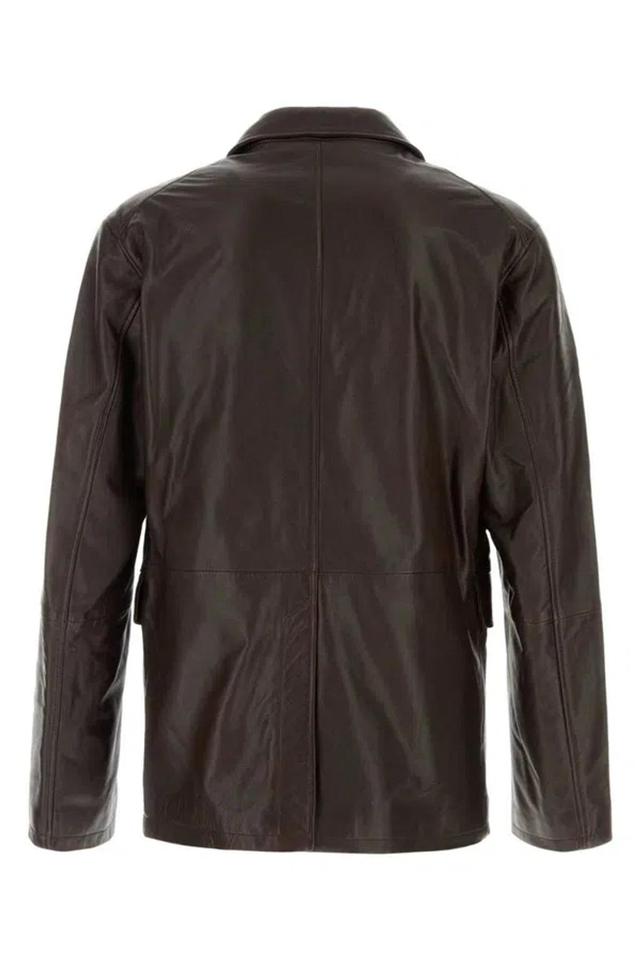 AMI ALEXANDRE MATTIUSSI Ami Paris Jacket In Dark Coffee Product Image