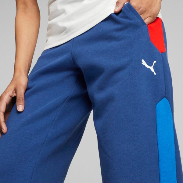 PUMA BMW M Motorsport MT7 Women's Motorsport Sweatpants in Pro Blue/Medium Color Product Image