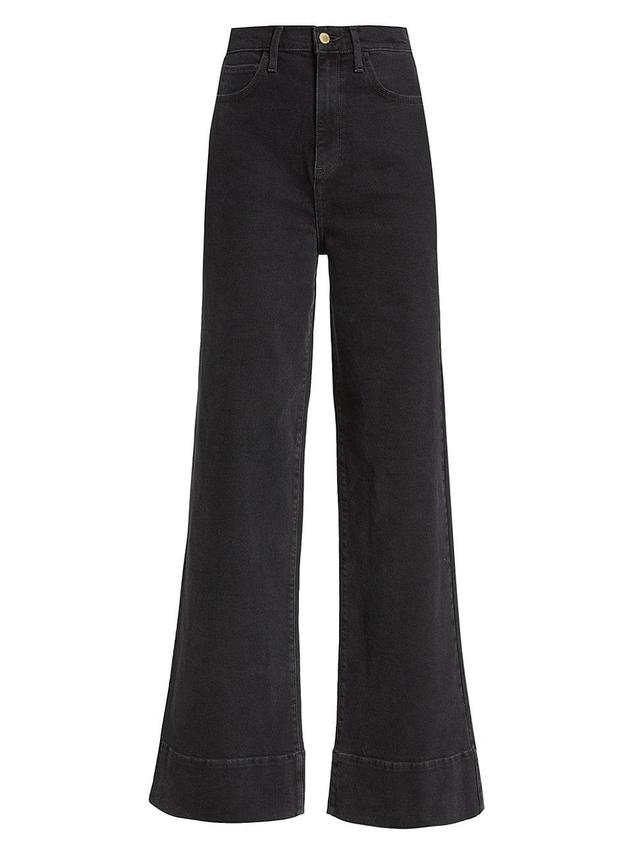 Womens Ms. Onassis Wide-Leg Jeans Product Image