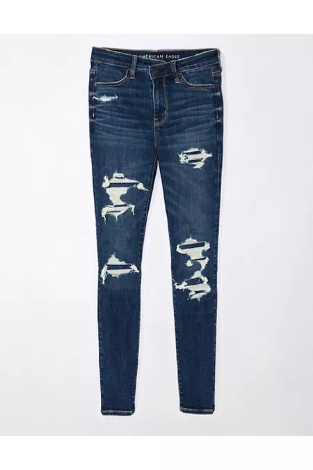 AE Next Level High-Waisted Patched Jegging Women's Product Image