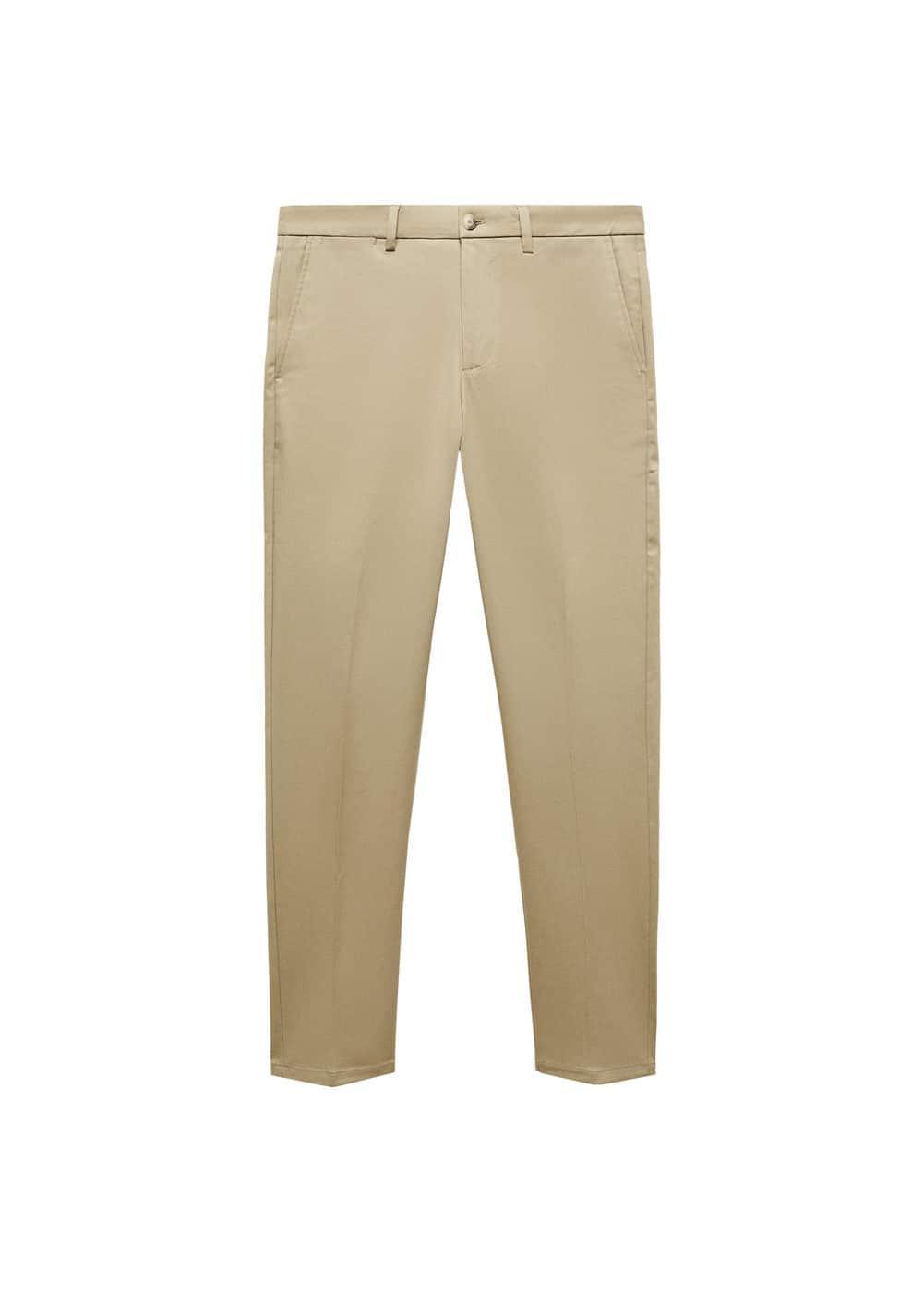 Mango Mens Slim Fit Chino Trousers Product Image