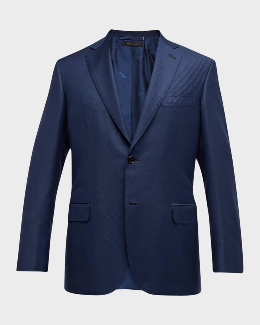 Men's Textured Wool Blazer product image