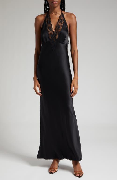 Womens Reflexin Aries Silk Halter Gown Product Image