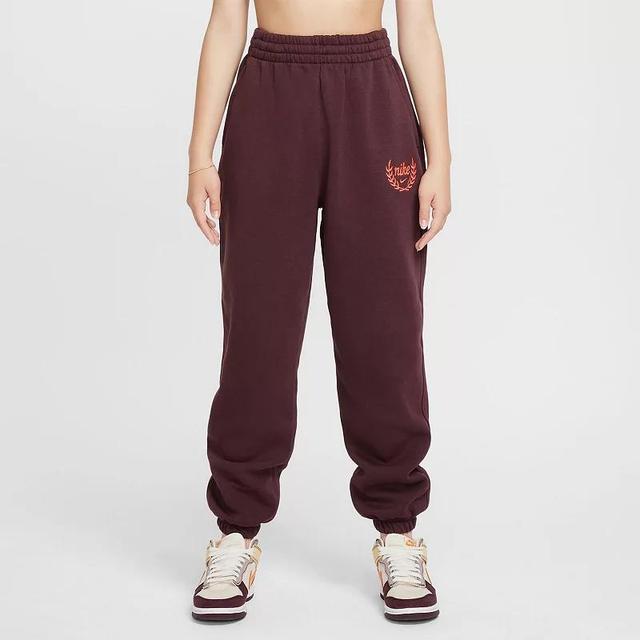 Women's Nike Sportswear Club Fleece Girls' Loose Pants Product Image