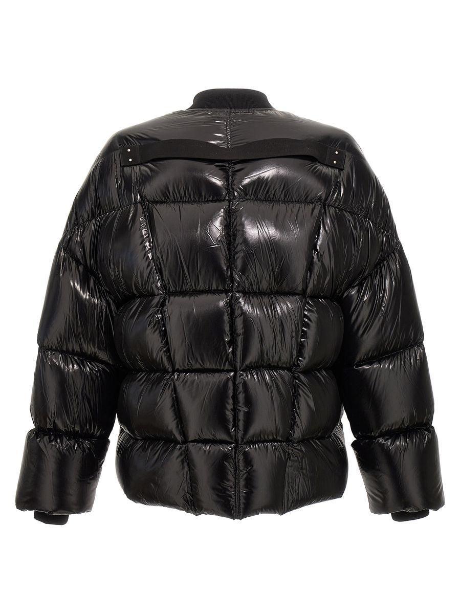 RICK OWENS Flight Down Jacket In Black Product Image