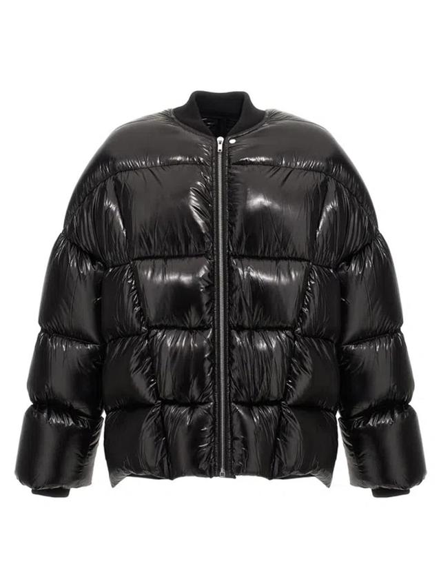 RICK OWENS Flight Down Jacket In Black Product Image