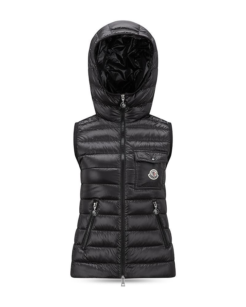 Moncler Glygos Quilted Nylon Hooded Down Vest Product Image