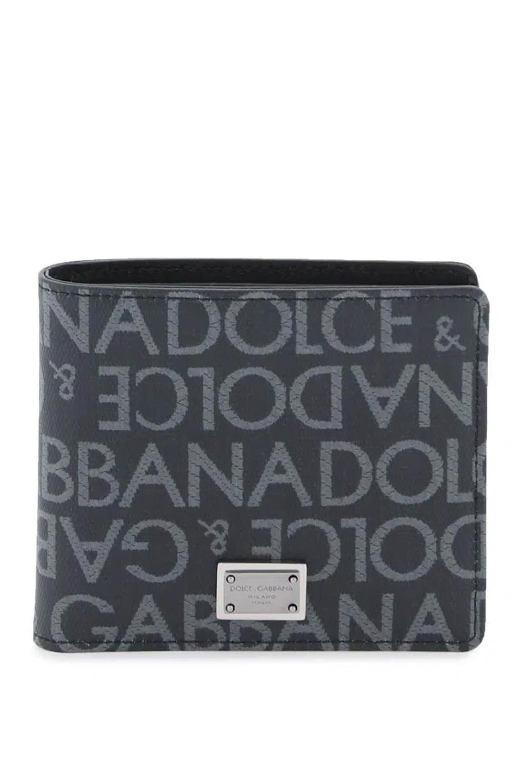 Jacquard Logo Wallet In Purple Product Image