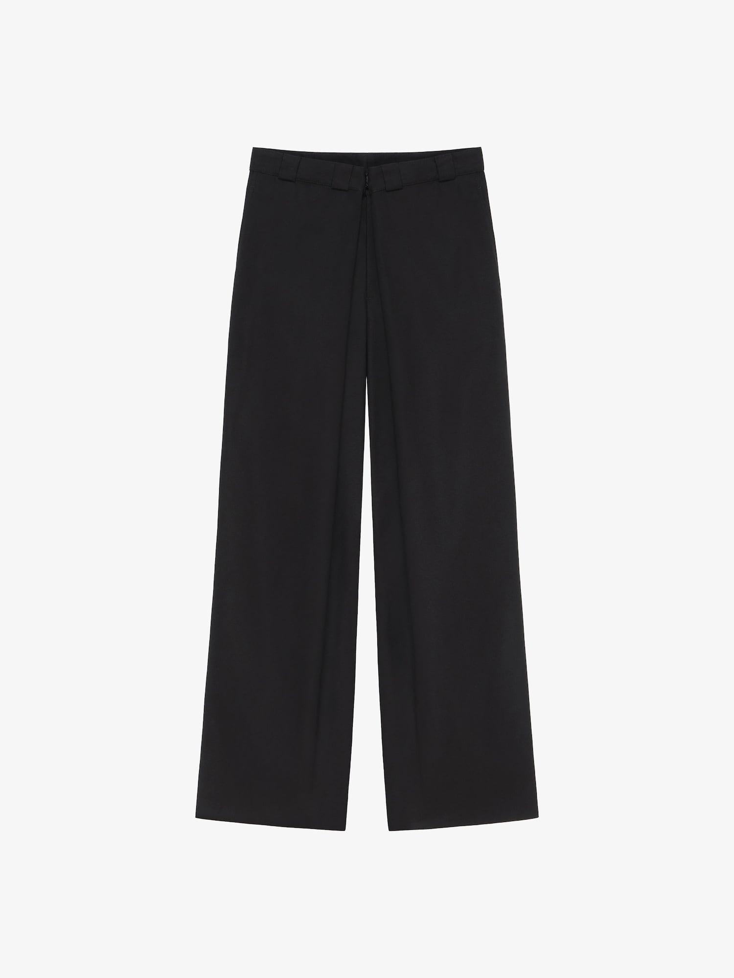 Extra wide chino pants in canvas Product Image