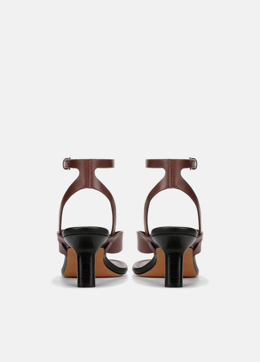 Julian Leather Heeled Sandal Product Image