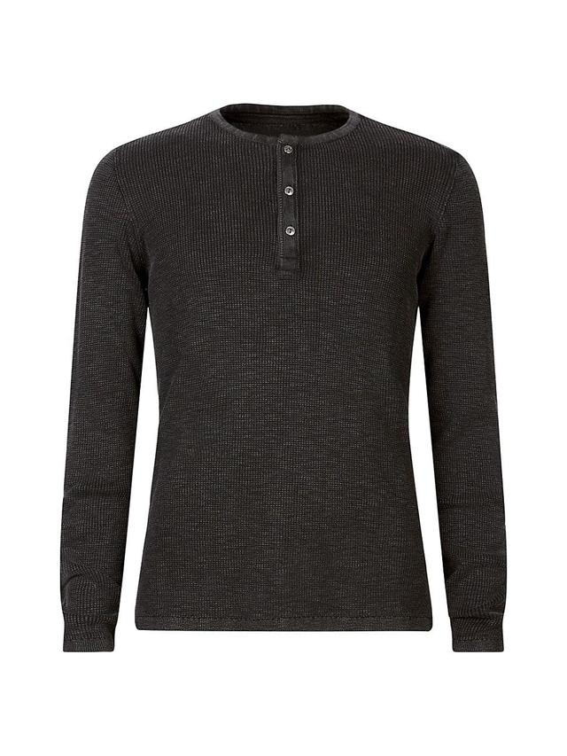 Mens Memphis Waffle Henley Shirt Product Image