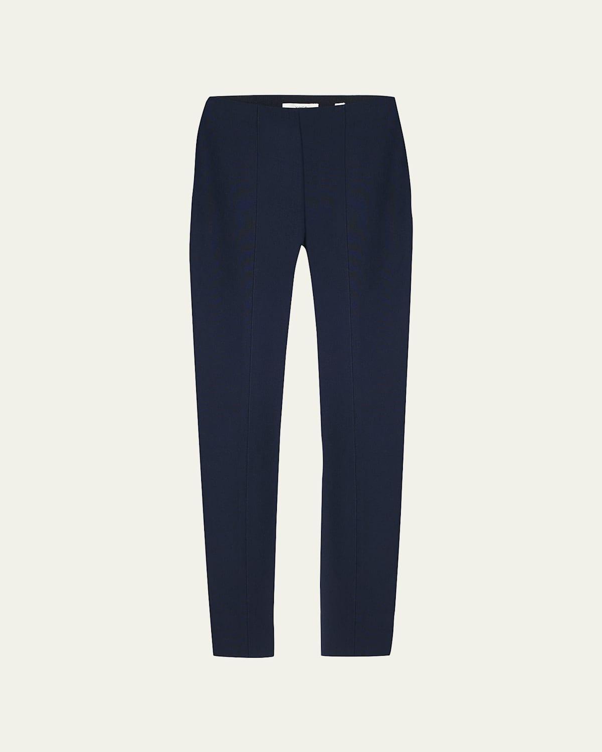 Wool Flat Front Pants Product Image