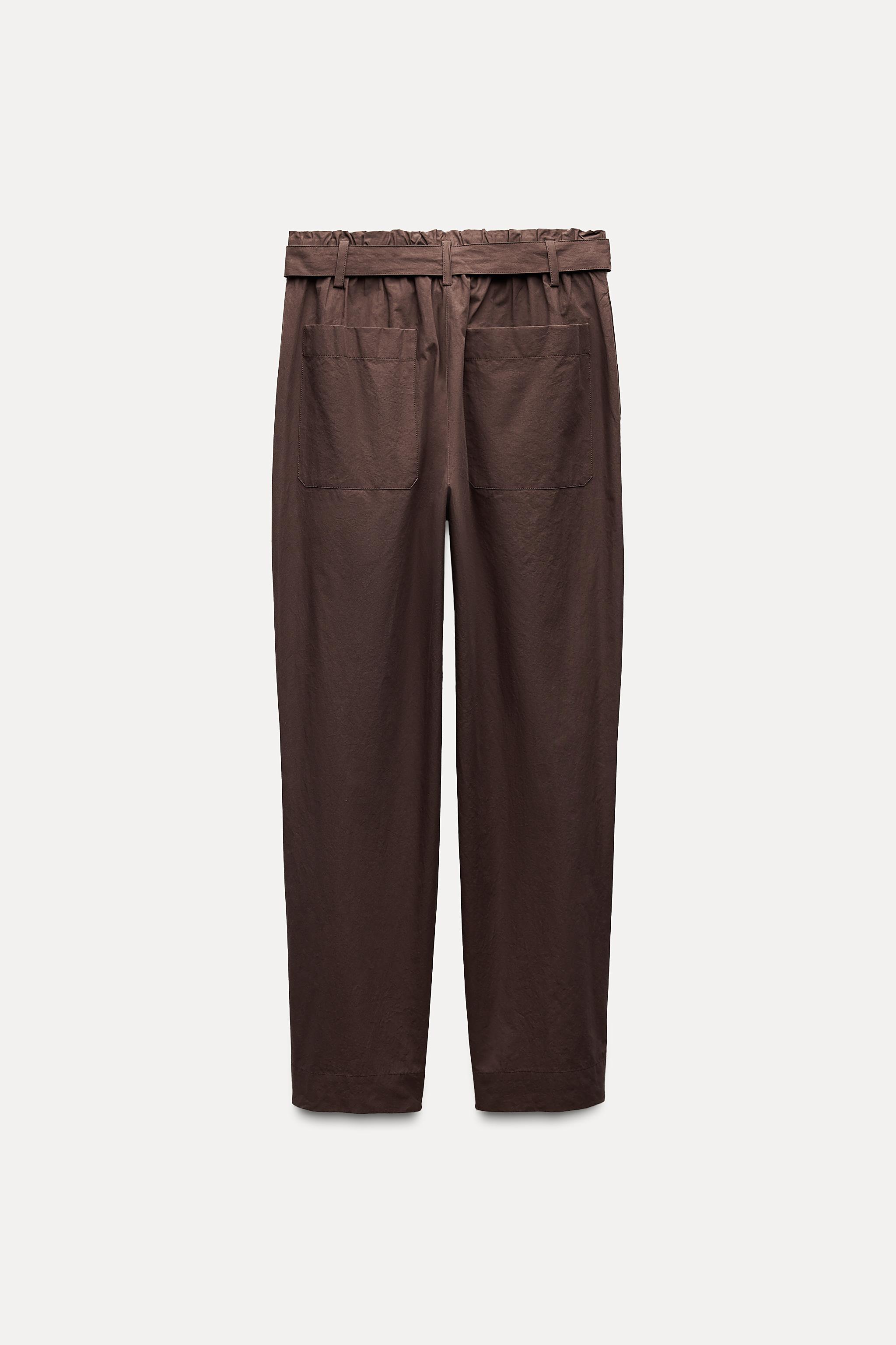 BELTED PANTS ZW COLLECTION Product Image