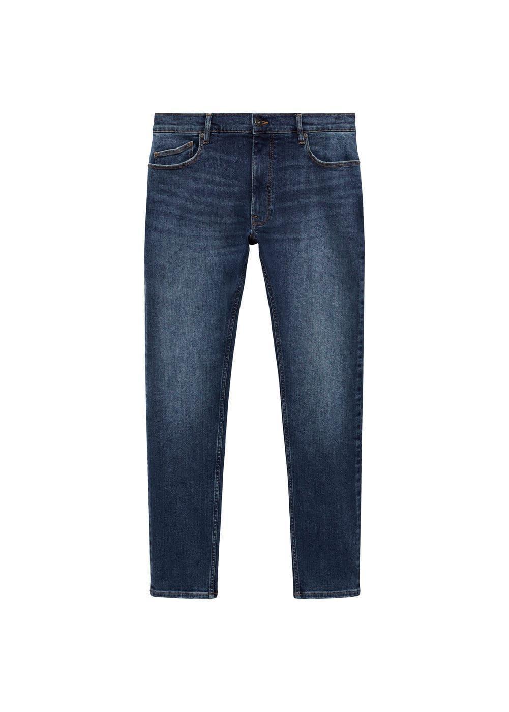 MANGO MAN - Jude skinny-fit jeans dark blueMen Product Image