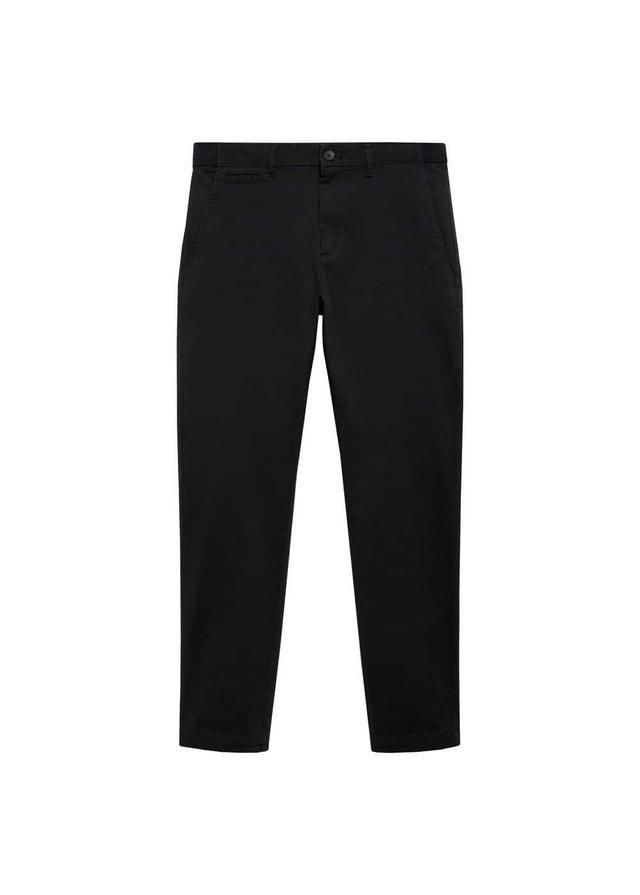 MANGO MAN - 100% linen drawstring pants navyMen Product Image