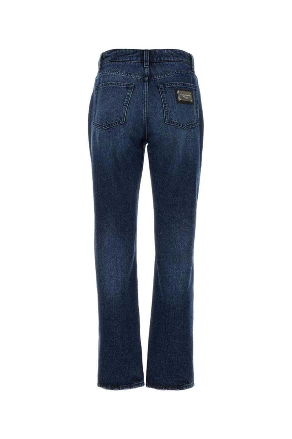 Boyfriend Jeans In Blue Product Image