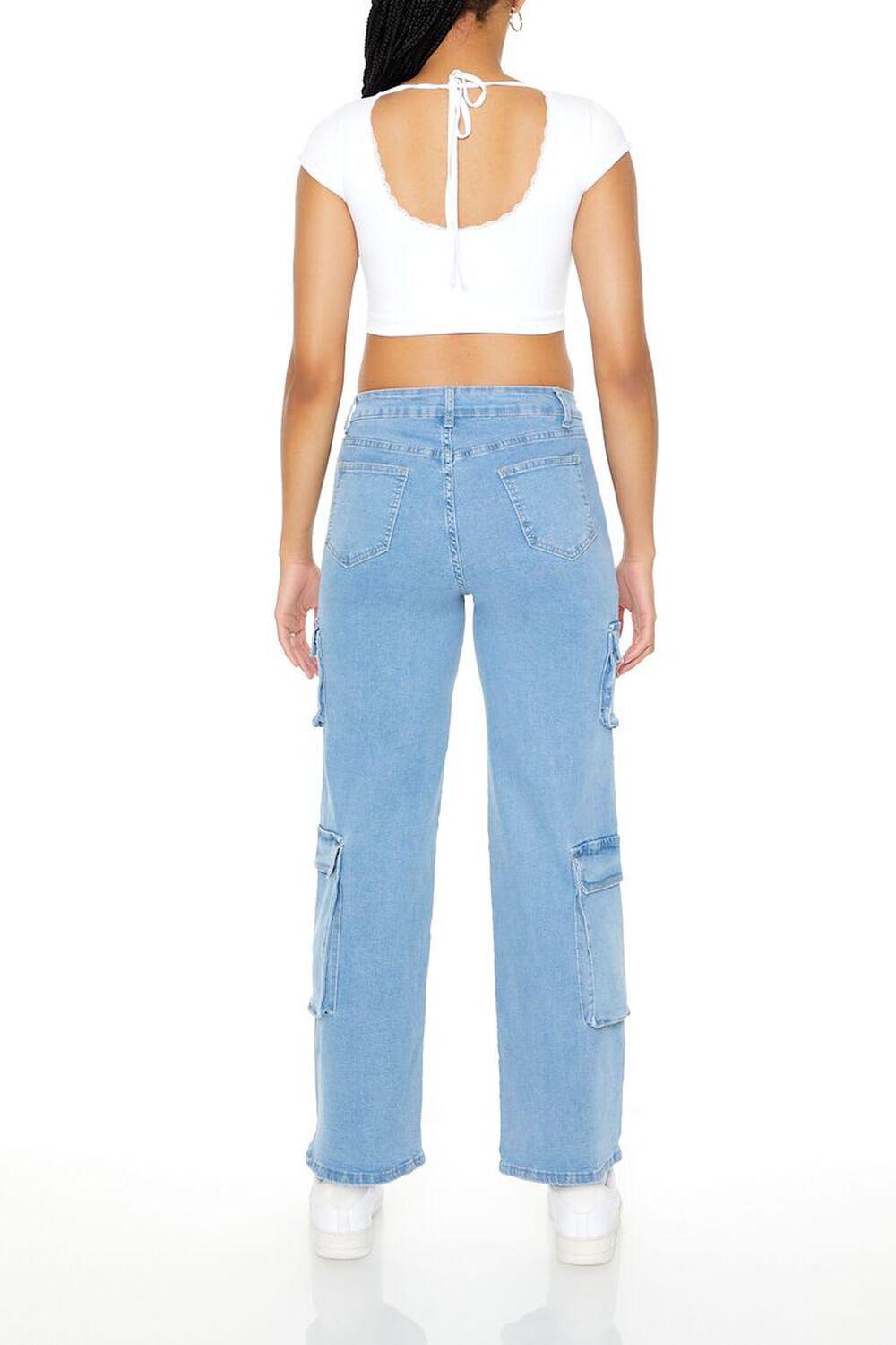 Cargo Good Vibes Jeans | Forever 21 Product Image