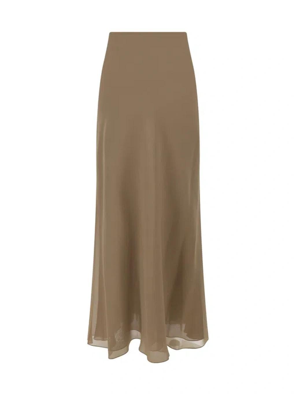 Mauva Skirt In Brown Product Image