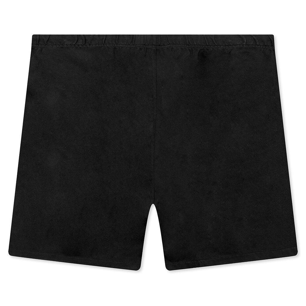 Heavy Fleece Soccer Short - Black Male Product Image