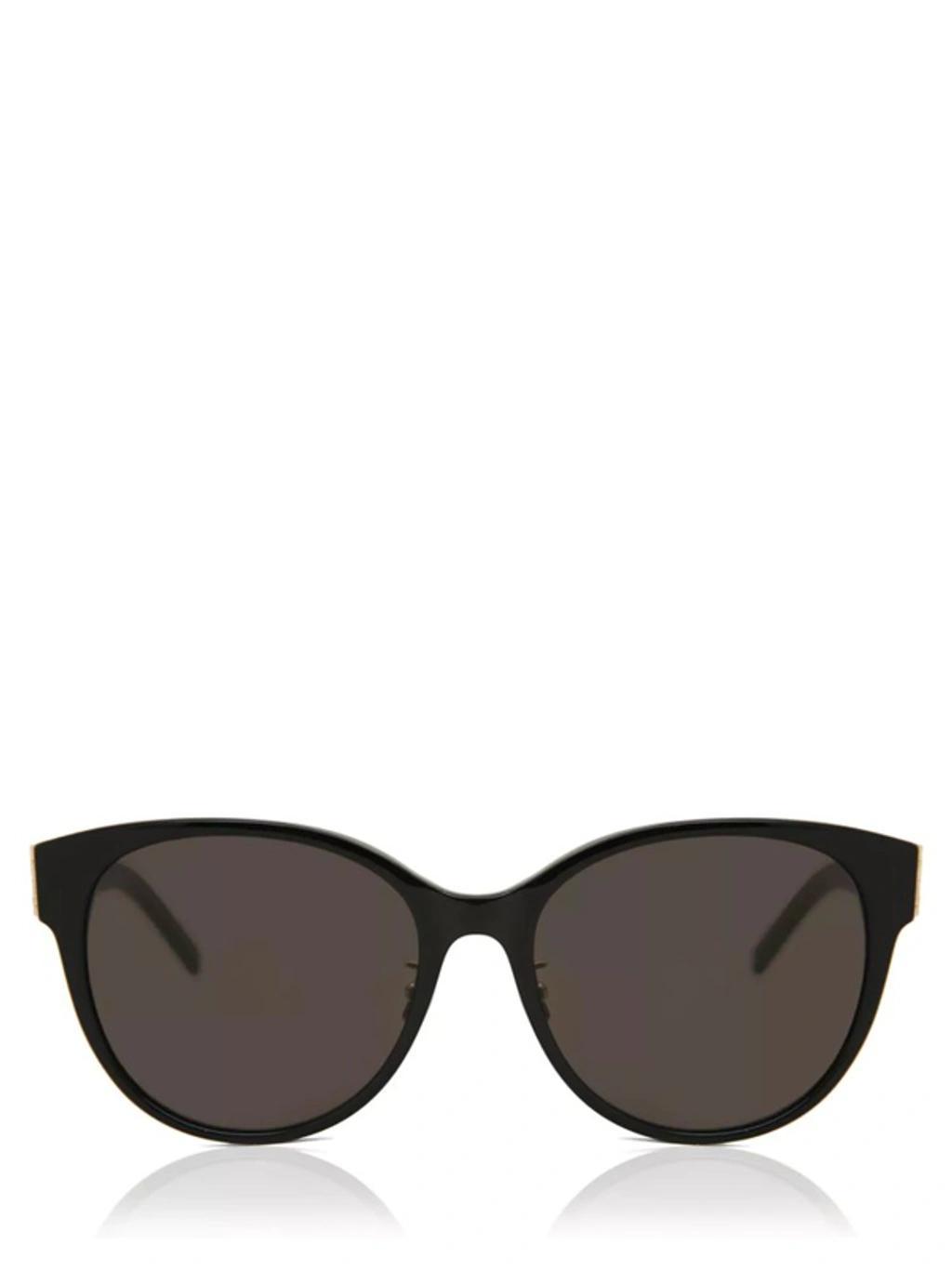 Eyewear Round Frame Sunglasses In Black Product Image