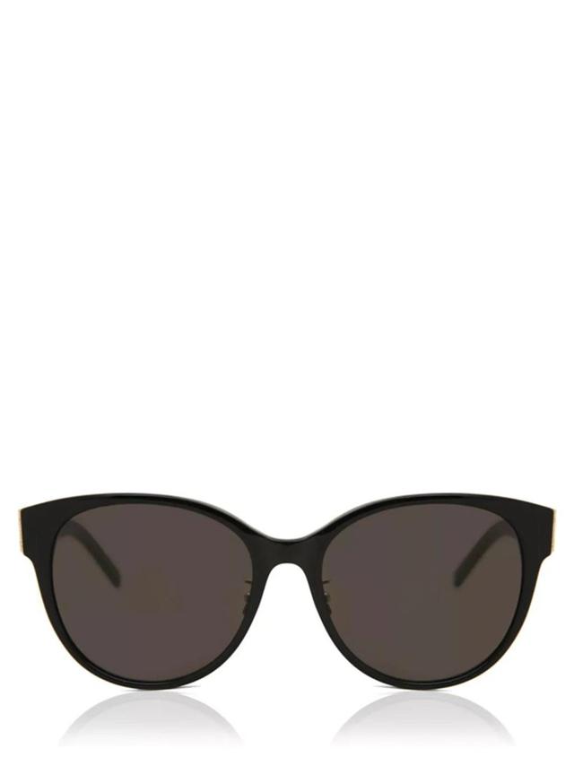 Eyewear Round Frame Sunglasses In Black Product Image