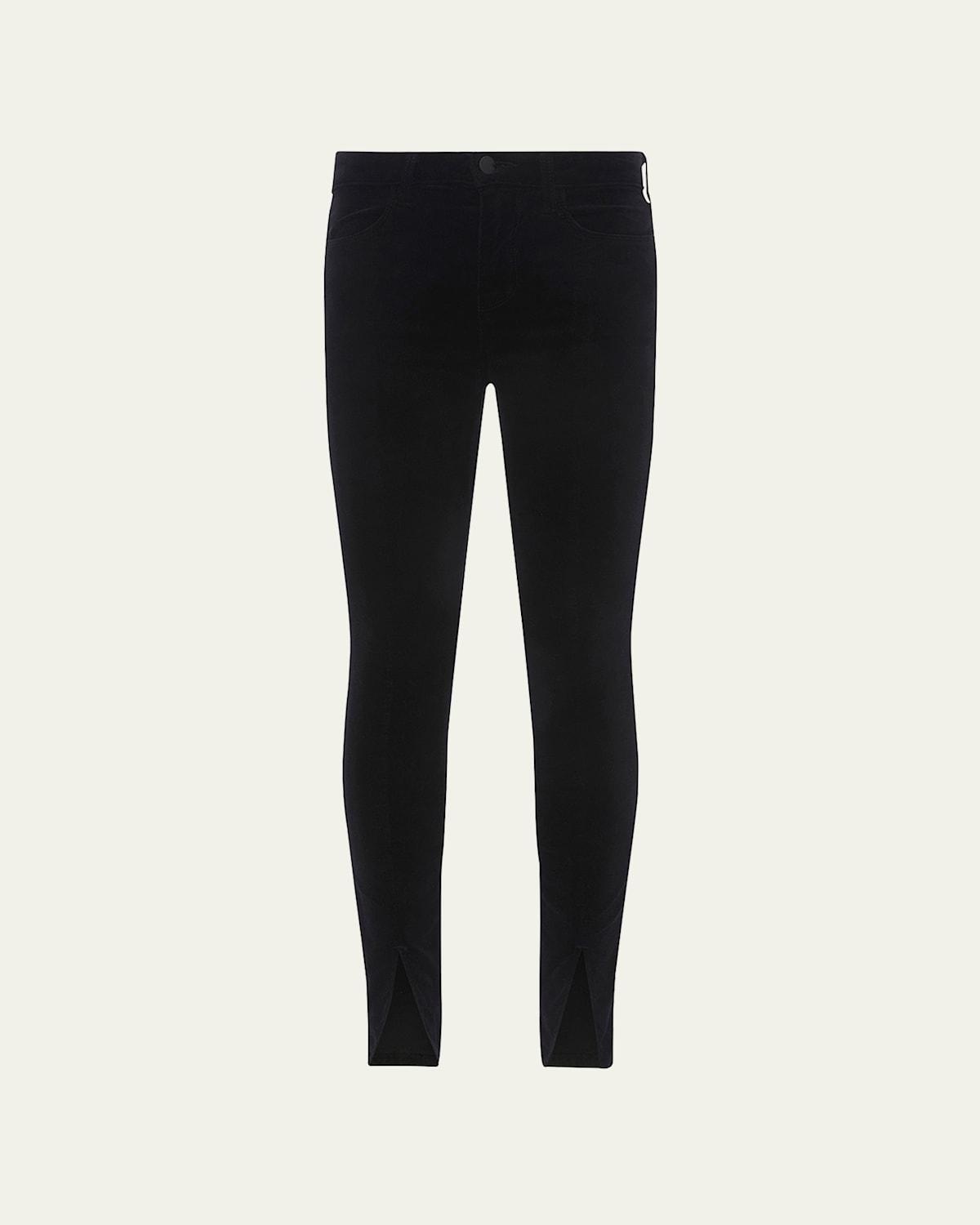 Jyothi Cropped Split Hem Skinny Jeans Product Image