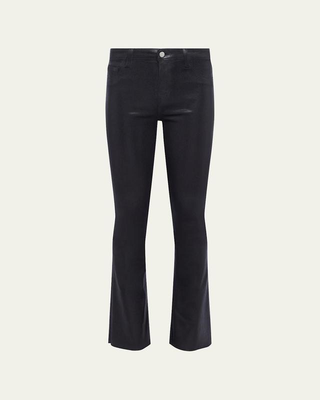 Womens Ruth Coated Straight-Leg Jeans Product Image