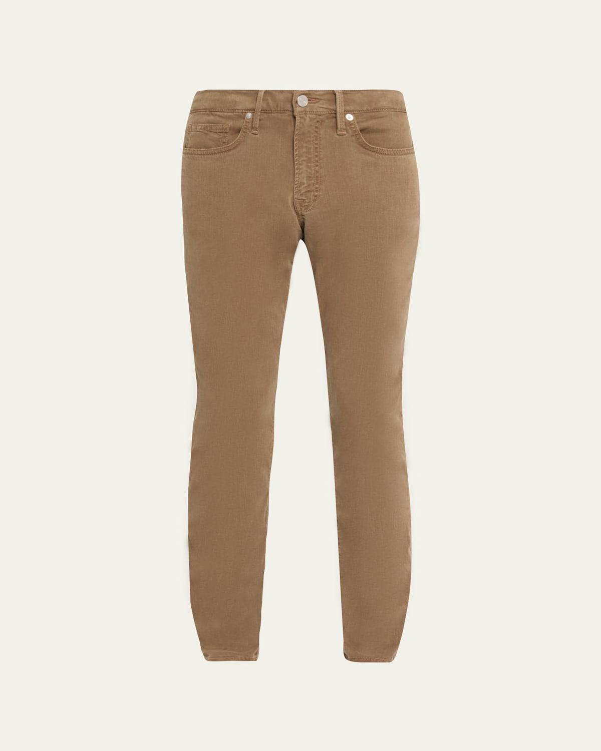 FRAME L'Homme Slim in Milk & Beige - Beige. Size 28 (also in ). Product Image