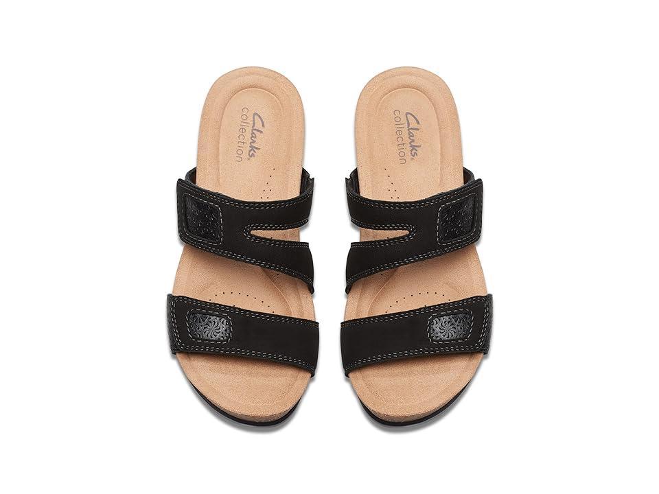 Clarks Calenne Maye Leather) Women's Sandals Product Image