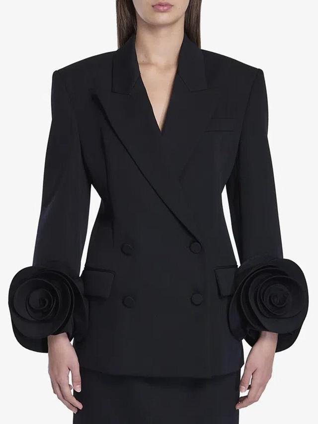 VALENTINO Grisaille Jacket In Black Product Image