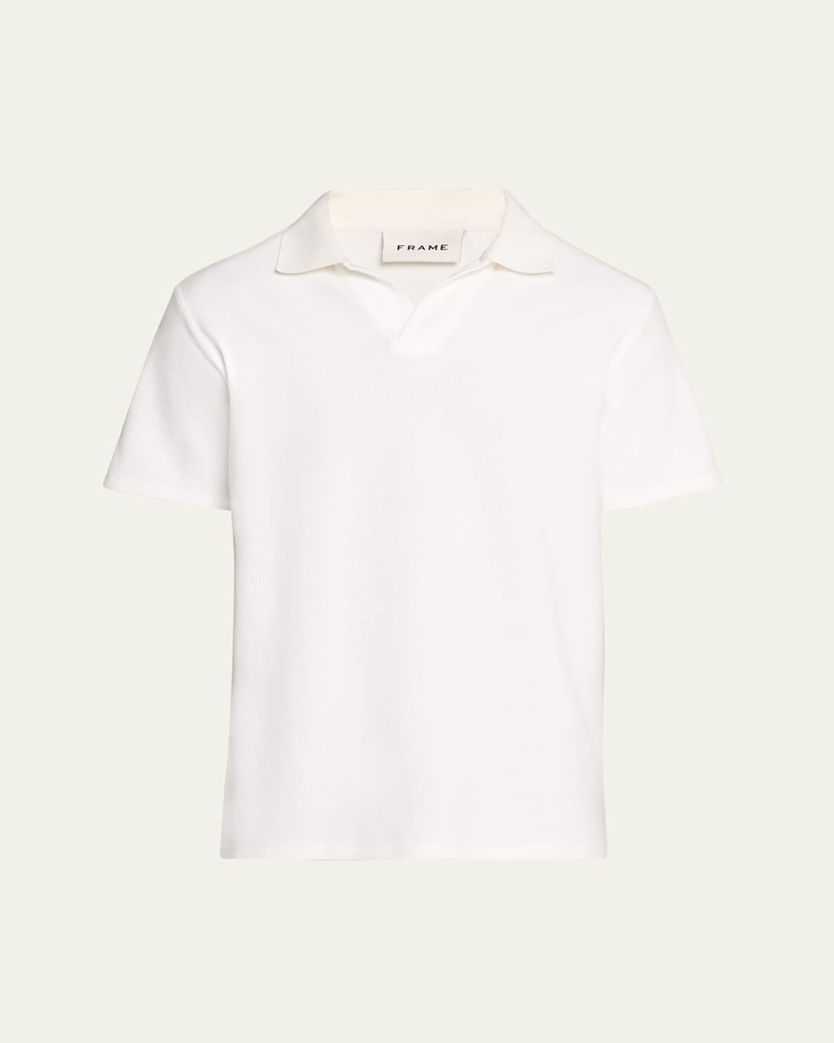 Mens Jacquard Polo Shirt Product Image