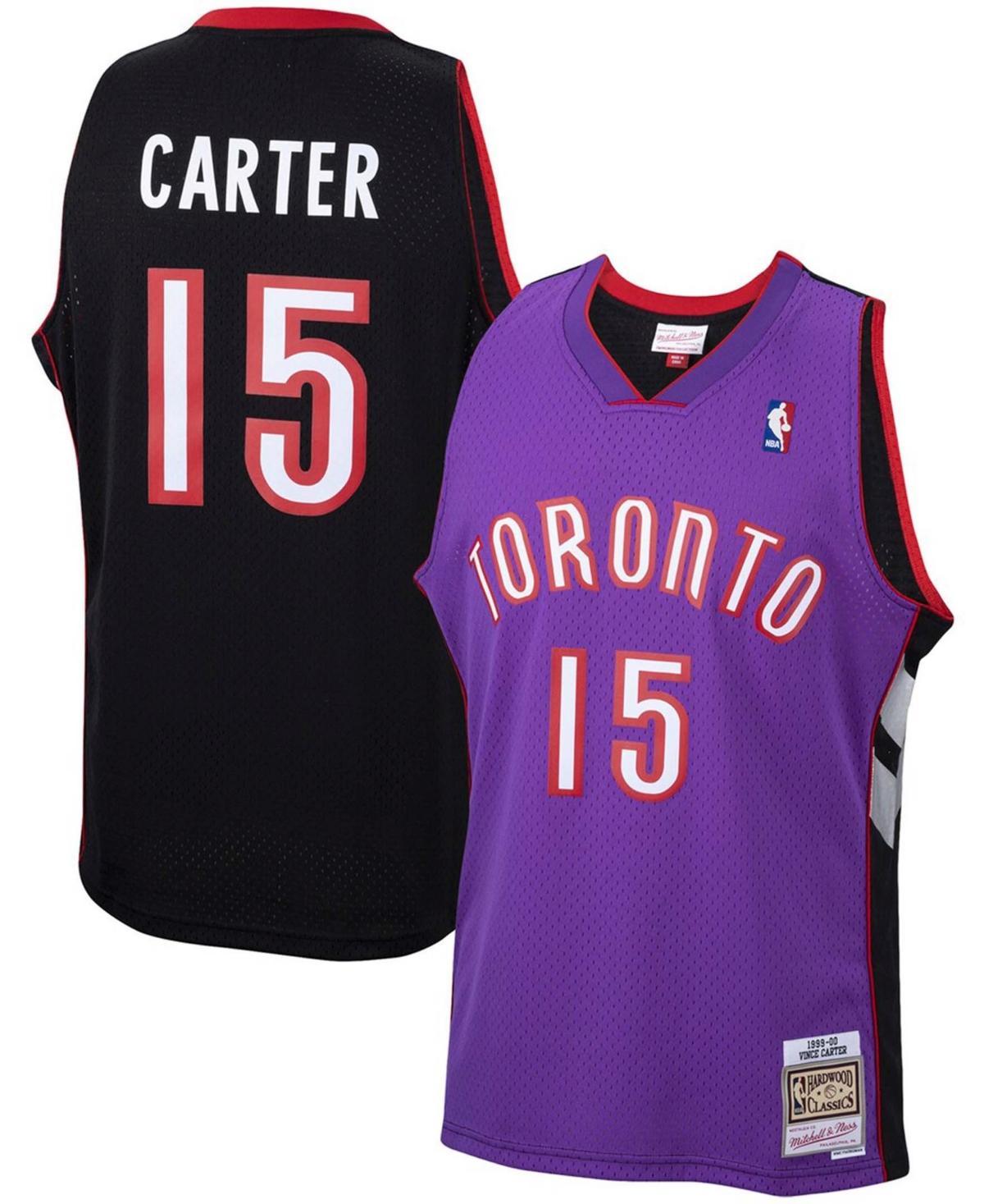 Mens Vince Carter Purple Toronto Raptors 1999-2000 Hardwood Classics Swingman Jersey - Purple Product Image