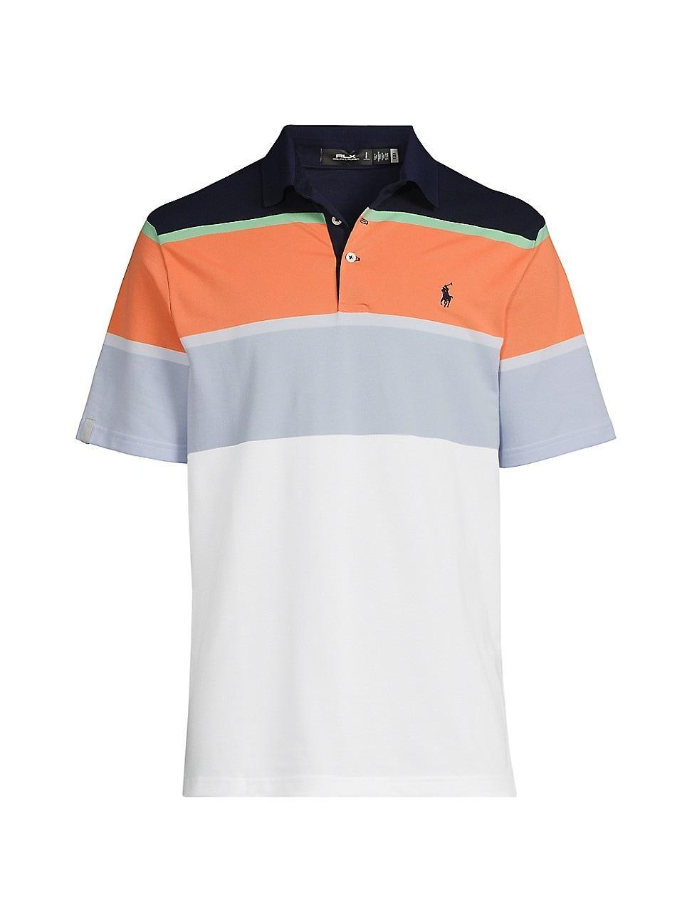 Mens Cotton-Blend Polo Shirt Product Image