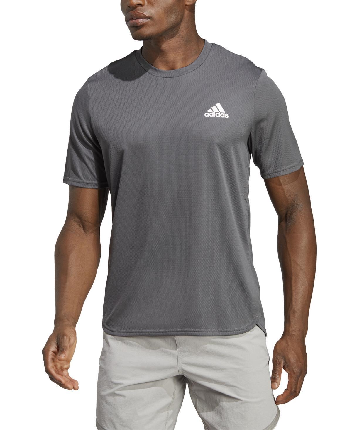 adidas Mens Designed 4 Movement Aeroready Performance Training T-Shirt - Grey Five Product Image