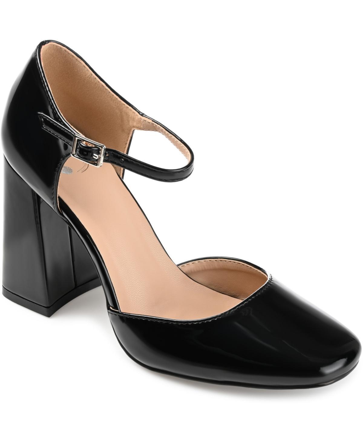 Journee Collection Hesster Womens Ankle Strap Heels Product Image